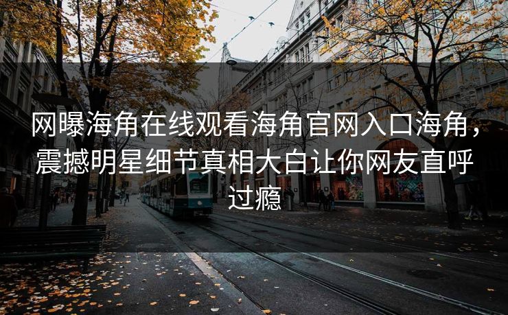 网曝海角在线观看海角官网入口海角，震撼明星细节真相大白让你网友直呼过瘾